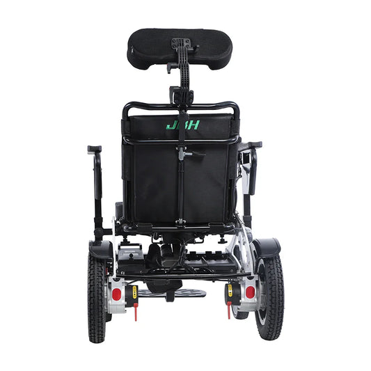 KTX-057299 Comfortable Electric Wheelchair with Adjustable Headrest and Foldable Design