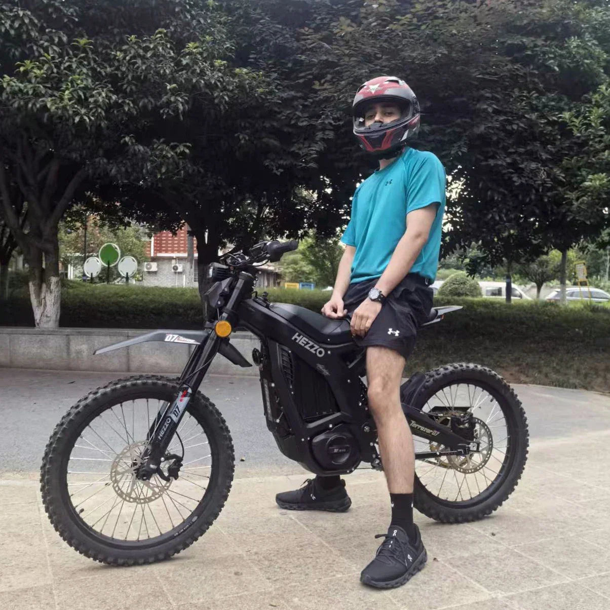 KTX-058131 72V 13000W Mid Drive Electric Dirt Bike with 135km Range, 90km/h Top Speed and 400Nm Torque