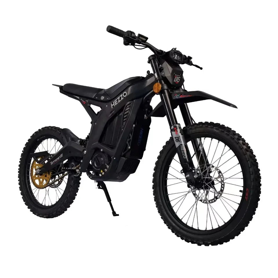 KTX-058131 72V 13000W Mid Drive Electric Dirt Bike with 135km Range, 90km/h Top Speed and 400Nm Torque