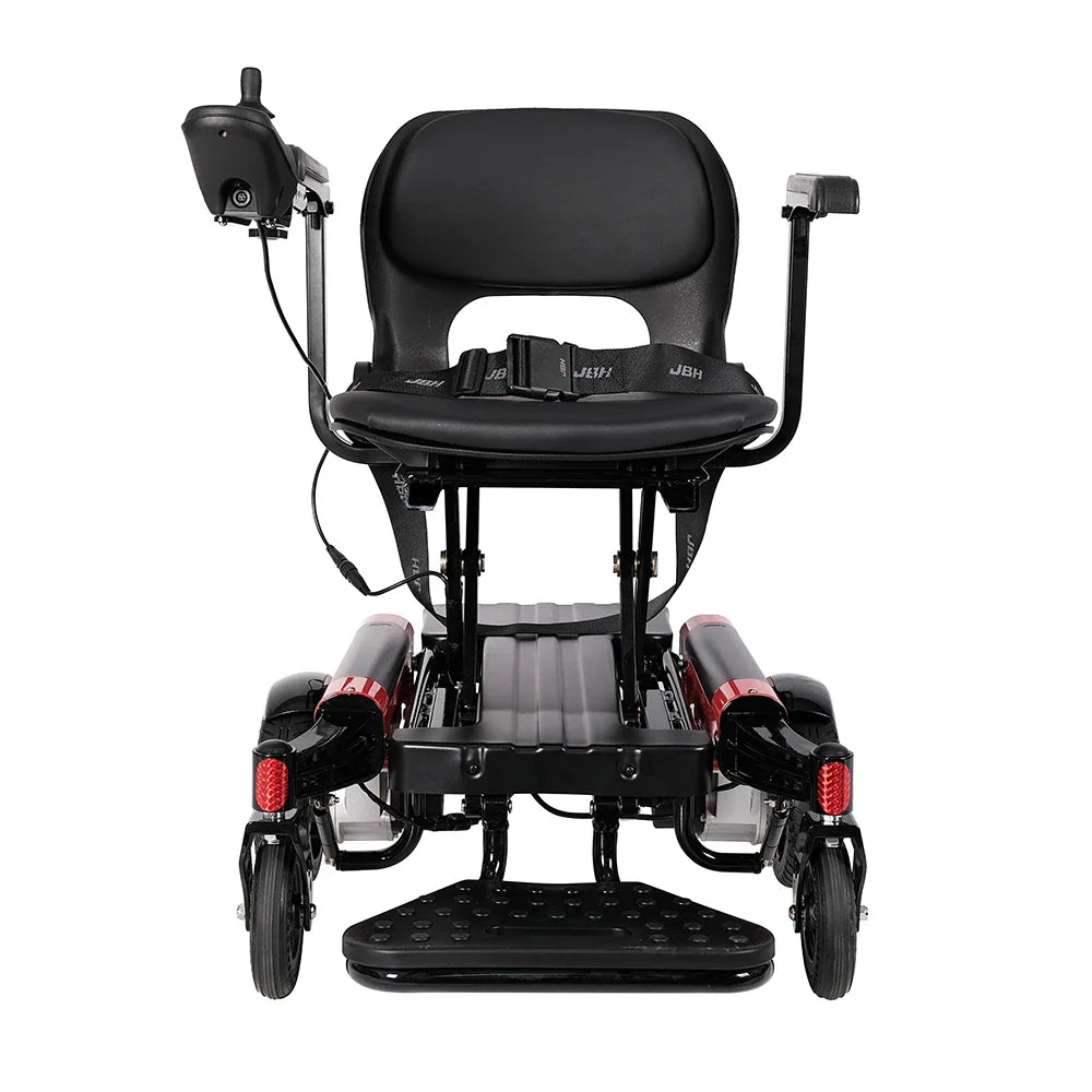 KTX-058451 Lightweight Electric Folding Wheelchair with Aluminum Alloy Frame - Model D07