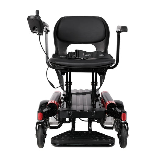 KTX-058451 Lightweight Electric Folding Wheelchair with Aluminum Alloy Frame - Model D07