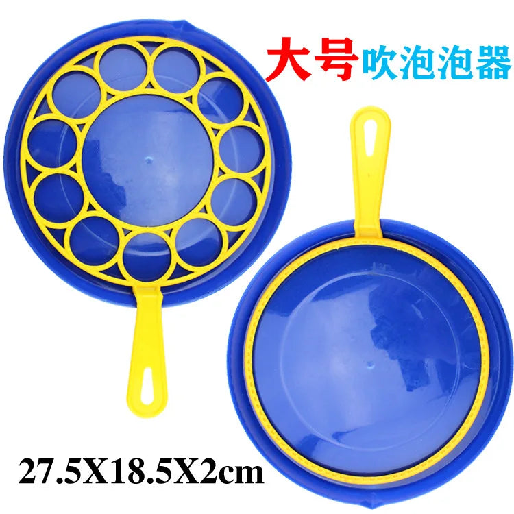 KTX-059411 Large Bubble Blowing Tool Set for Outdoor Fun - Soap Bubble Maker for Kids and Adults