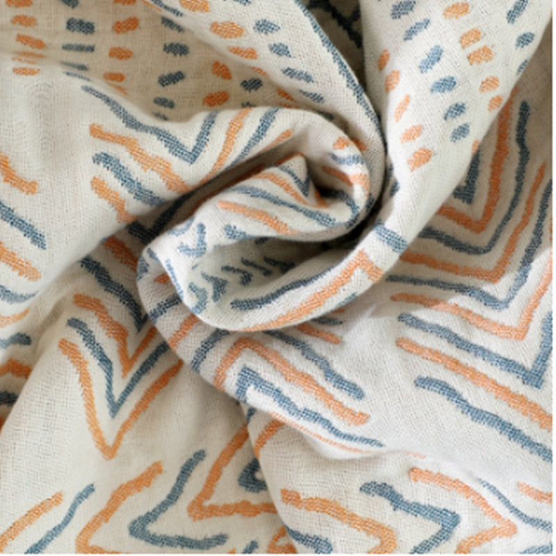 KTX-059539 Four-Layer Natural Cotton Gauze Sofa Cover – Breathable, Durable, Japanese Style Design