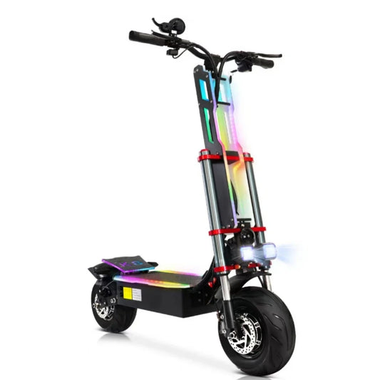 KTX-059603 Electric Folding Mobility Scooter, 60V 38Ah Lithium Battery, Waterproof, Full Suspension, 80-100km Range