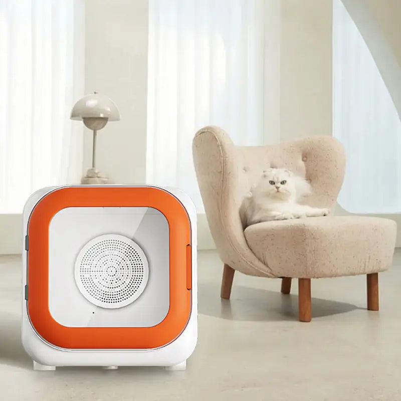 KTX-061139 Automatic Pet Hair Dryer Box for Cats and Small Dogs with Smart Temperature Control and Ultra-Quiet Operation