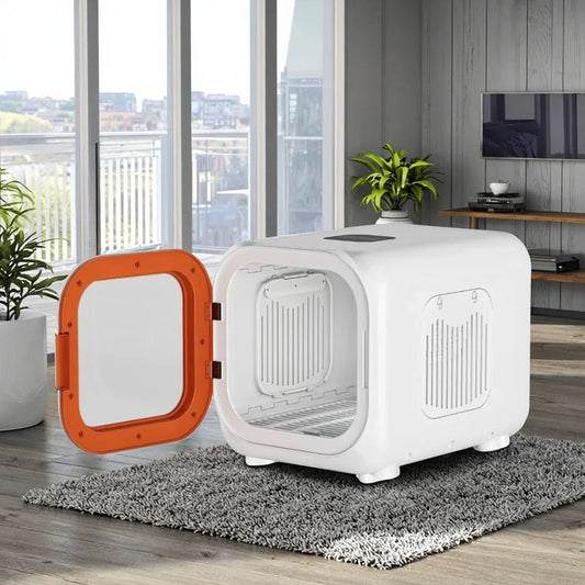 KTX-061139 Automatic Pet Hair Dryer Box for Cats and Small Dogs with Smart Temperature Control and Ultra-Quiet Operation