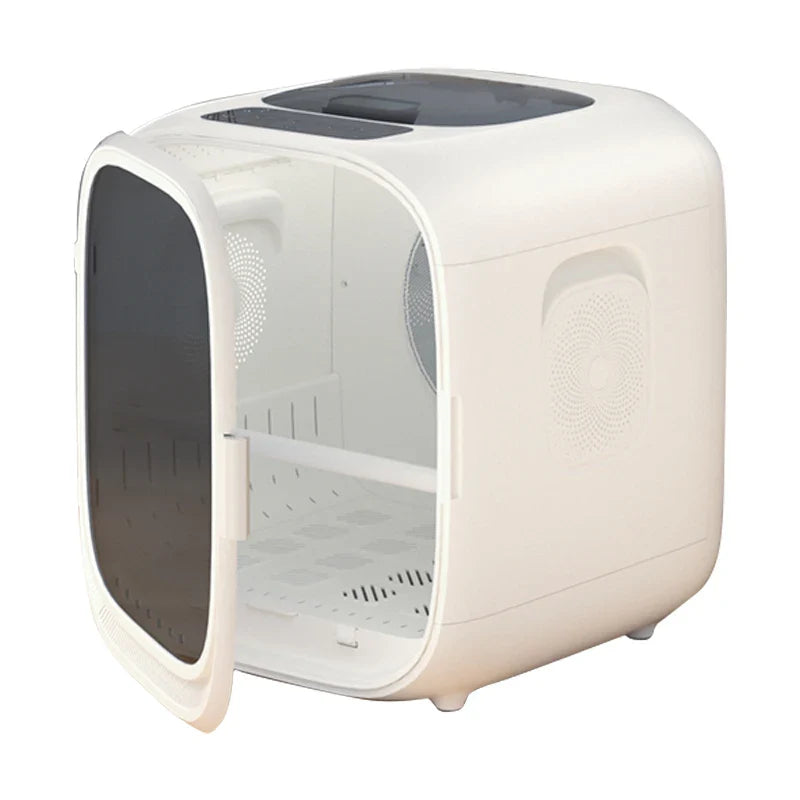KTX-062291 Automatic Pet Hair Dryer Box with Voice Control and Temperature Settings for Cats and Small Dogs
