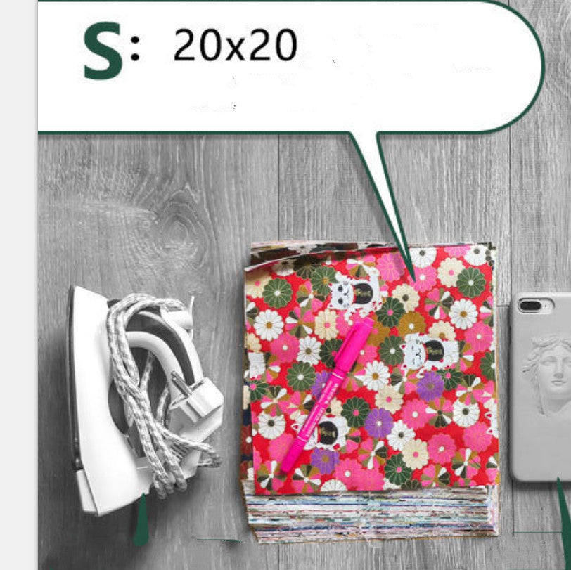 KTX-062867 Reusable Cotton Face Masks with Printed Patterns – Parent-Child Sizes in Various Dimensions