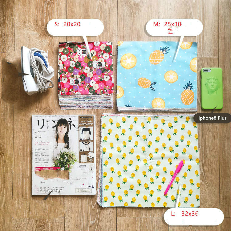 KTX-062867 Reusable Cotton Face Masks with Printed Patterns – Parent-Child Sizes in Various Dimensions