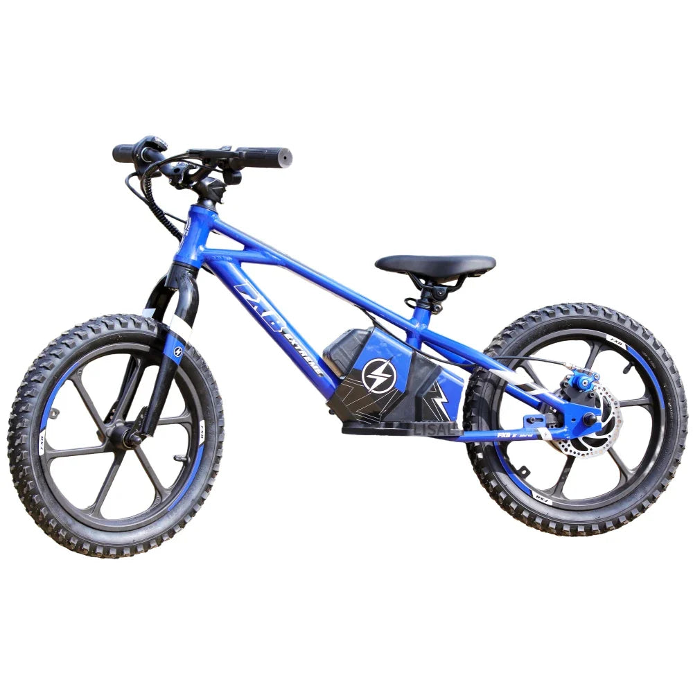 KTX-066899 Children's Electric Balance Bike 16" Aluminum Alloy Rim 36V 350W, Disc Brake, Central Lithium Battery, 2 Speed Options