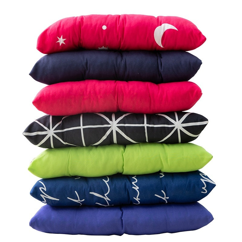 KTX-067539 Winter Thickened Pearl Cotton Cushion in Various Designs and Colors - 40x40cm & 45x45cm