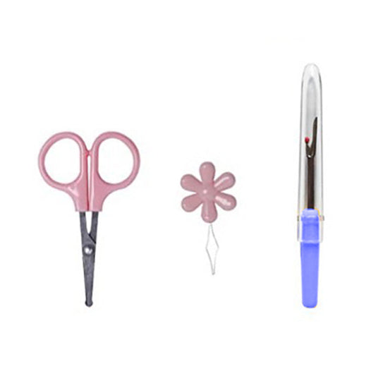 KTX-069779 Embroidery DIY Religious Retro Character Fabric Cotton and Linen Material Set