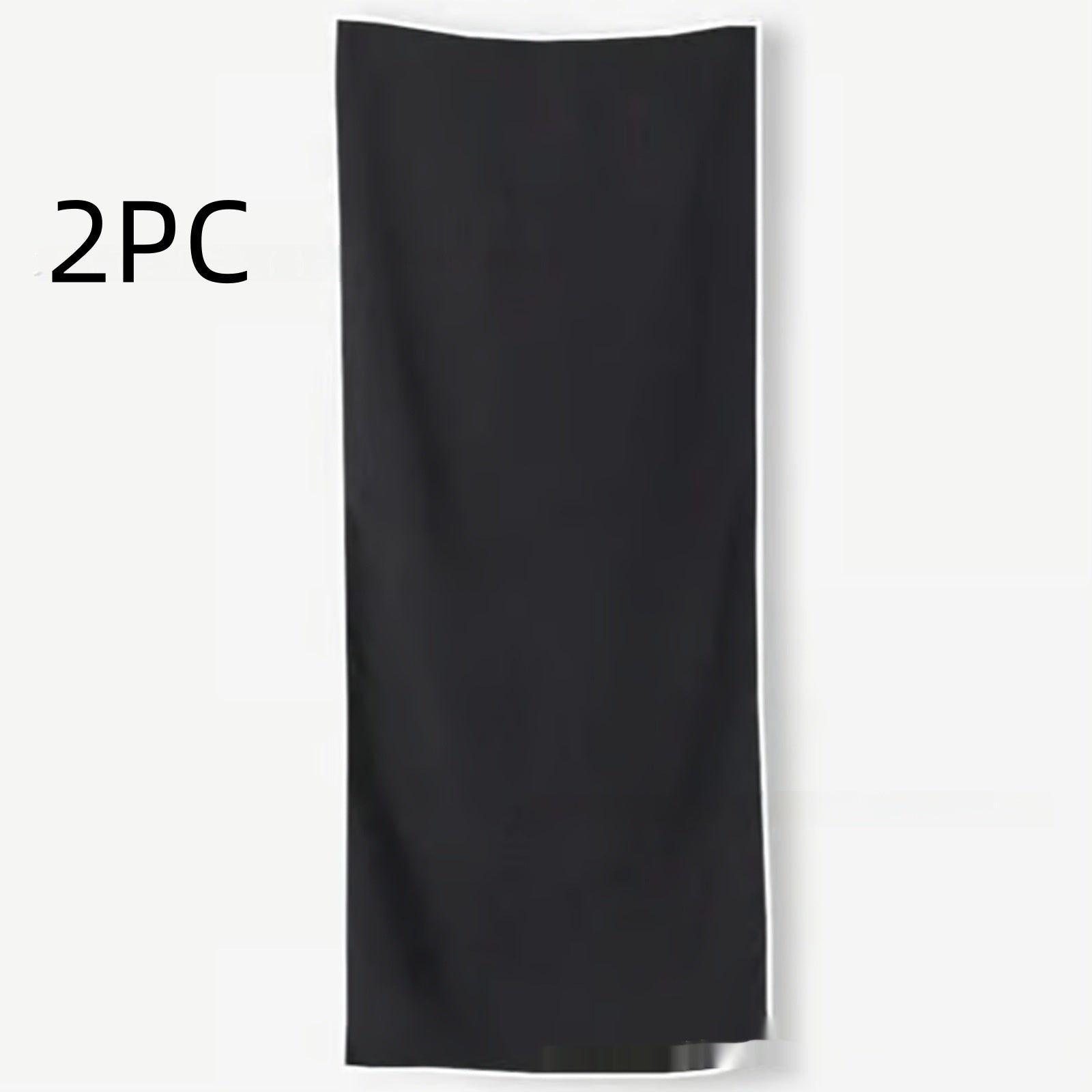 KTX-070355 Magnetic Nylon Bath Towel for Outdoor and Beach Use - Available in Black Gray, Army Green, and White