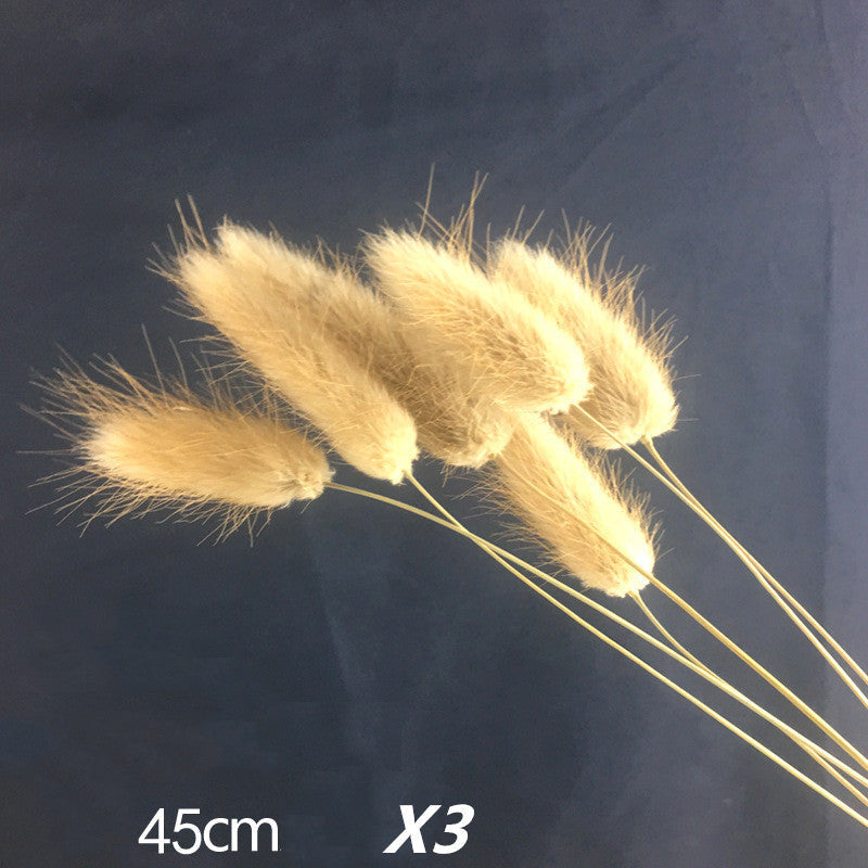 KTX-070867 Natural Dried Pampas Reed Wedding Bouquet with Assorted Grasses and Lotus Decorations