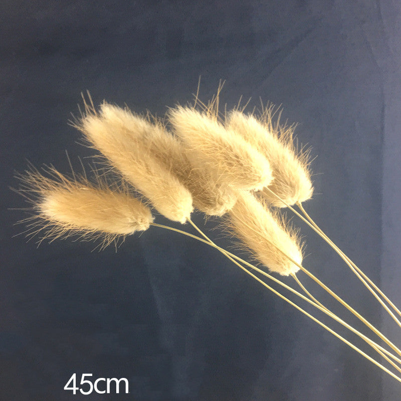 KTX-070867 Natural Dried Pampas Reed Wedding Bouquet with Assorted Grasses and Lotus Decorations