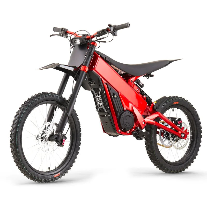 KTX-073171 Off-Road Electric Dirt Bike 60V 6500W Middrive with Long Range 40Ah Battery and Dual Hydraulic Suspension