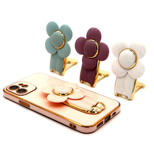KTX-075603 Multi-Function Adhesive Mobile Phone Holder with Rotating Design - Available in Multiple Colors