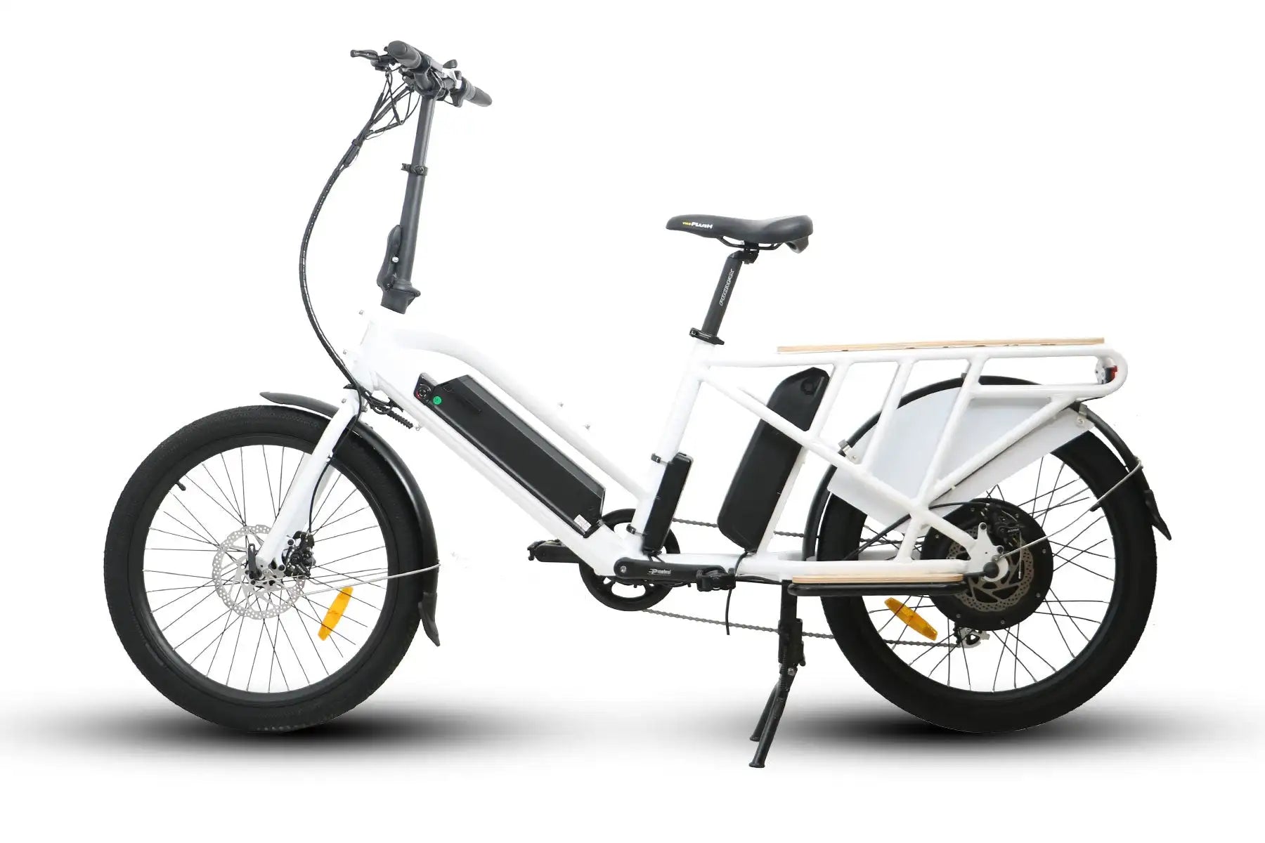 KTX-075859 E-Unorau MAX-CARGO 48V 750W Electric Bike with 7 Speed Gears and Integrated Battery