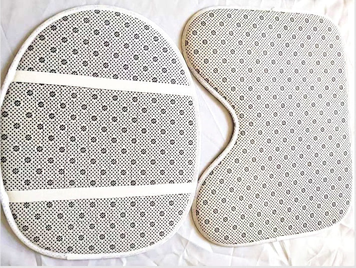 KTX-077395 Modern Nordic Abstract Polyester Waterproof Shower Curtain