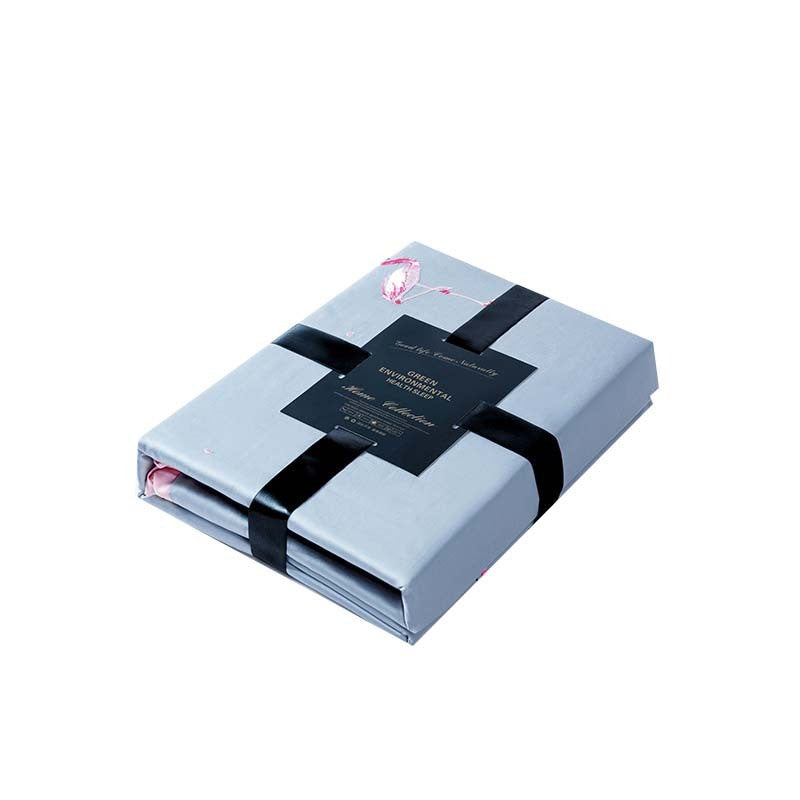 KTX-077843 Long-Staple Cotton Satin 4-Piece Bedding Set for 1.5-2.0M Beds