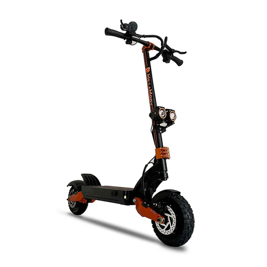 KTX-081171 60V 3000W Off-Road Electric Scooter with 10-Inch Wheels and Hydraulic Disc Brakes, Max Speed 65 km/h, 150 kg Load Capacity