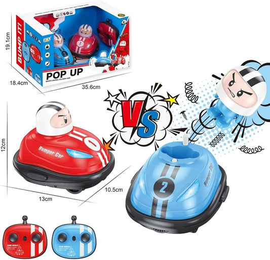 Electric Remote Control Bumper Car Toy for Kids - 2.4G Indoor & Outdoor Play, Ages 2-13