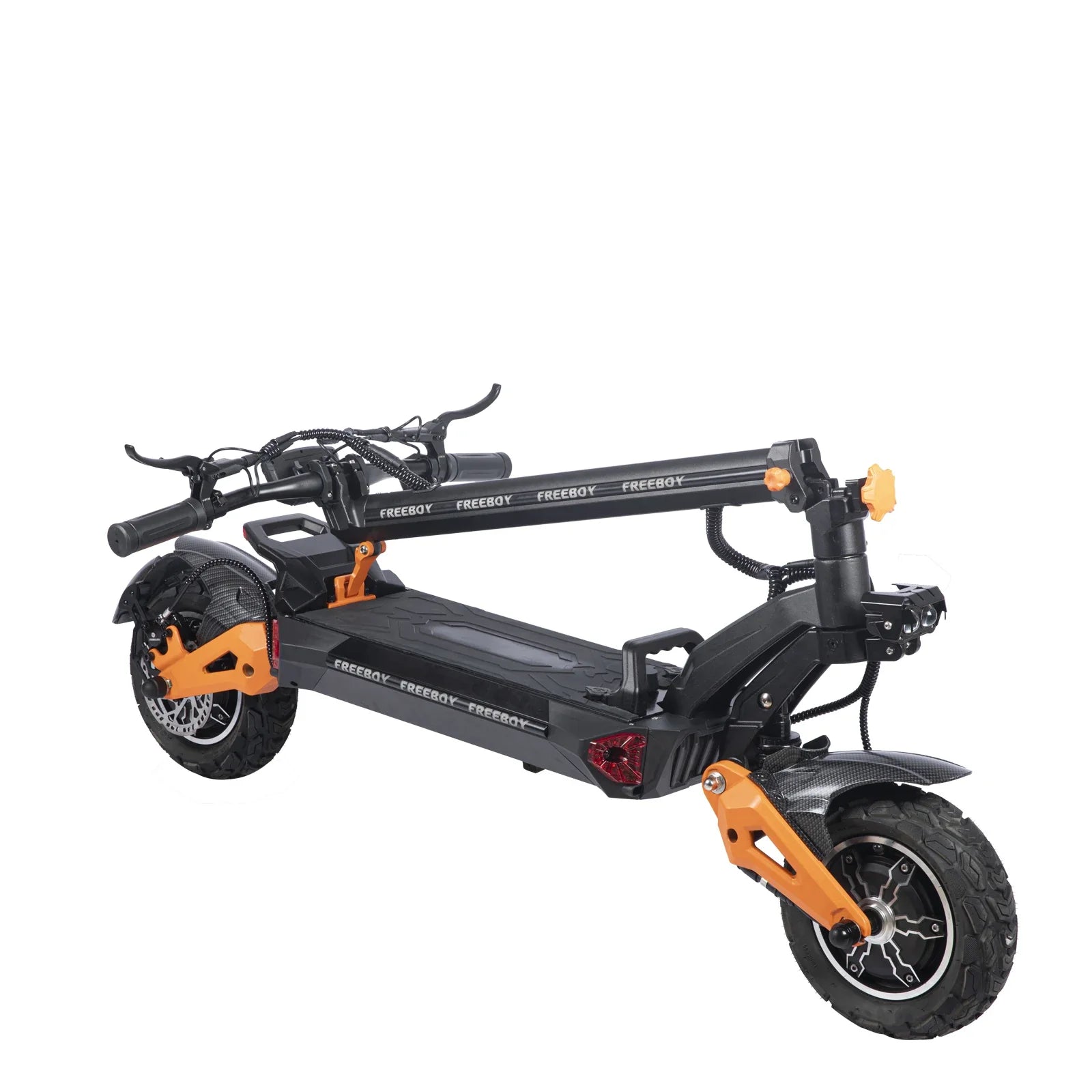 KTX-082643 Powerful 60V Electric Scooter with Dual Motor, 10-Inch Fat Tires, and 60-65km Range