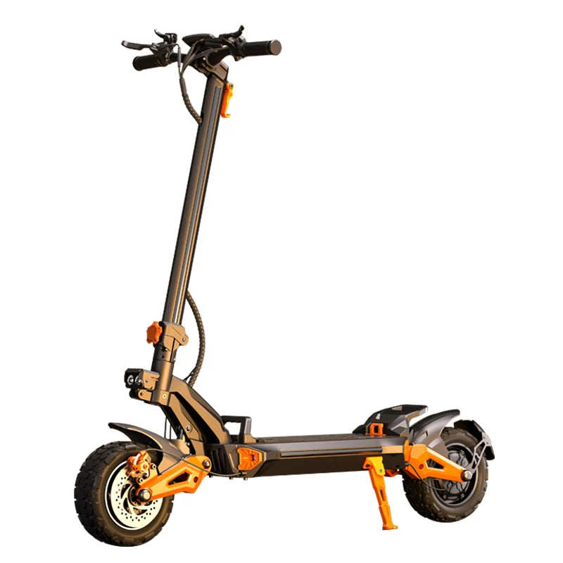 KTX-082643 Powerful 60V Electric Scooter with Dual Motor, 10-Inch Fat Tires, and 60-65km Range