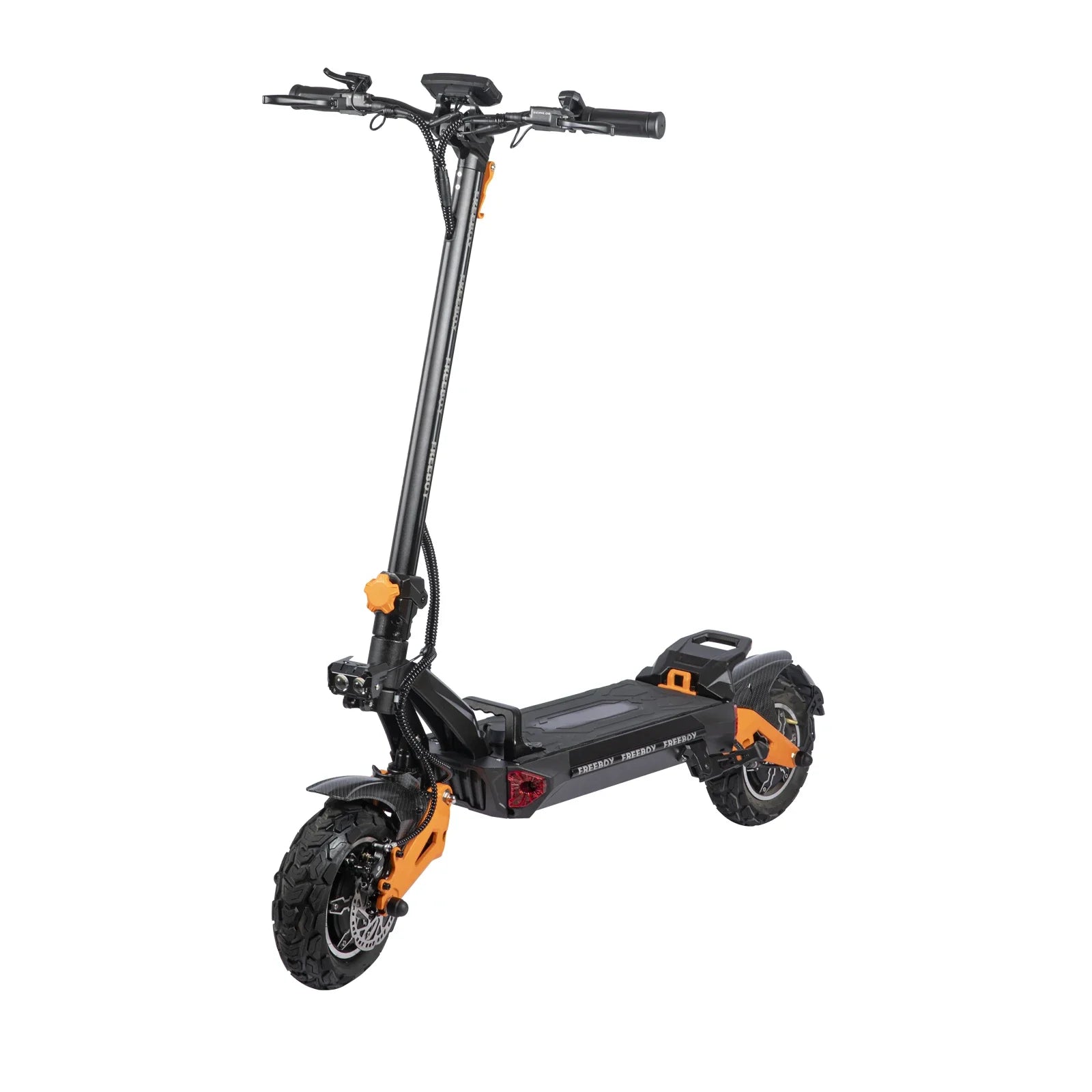 KTX-082643 Powerful 60V Electric Scooter with Dual Motor, 10-Inch Fat Tires, and 60-65km Range