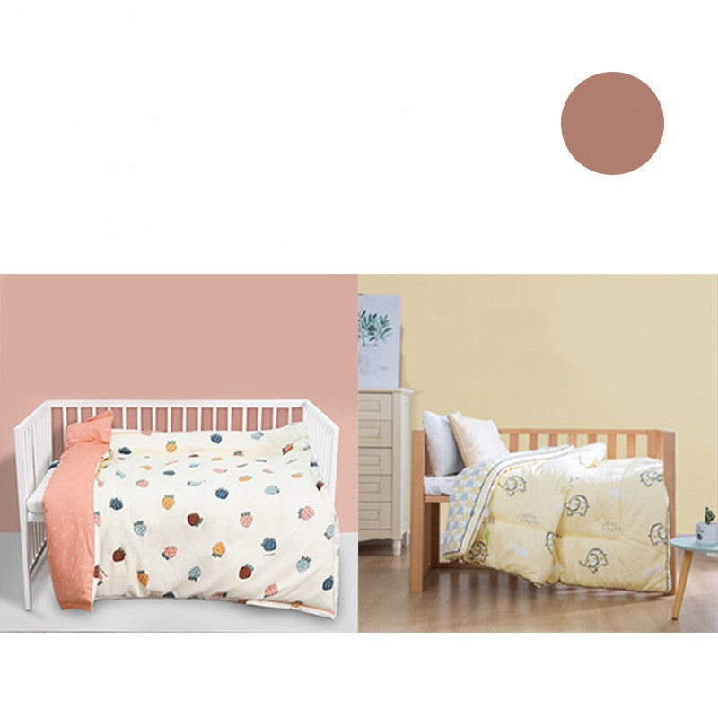 KTX-083283 Pure Cotton Baby Quilts with Polyester Fiber Filling – Winter Warmth for Children Under 6 Years (Various Designs)