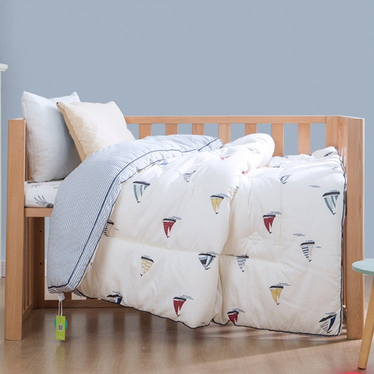 KTX-083283 Pure Cotton Baby Quilts with Polyester Fiber Filling – Winter Warmth for Children Under 6 Years (Various Designs)