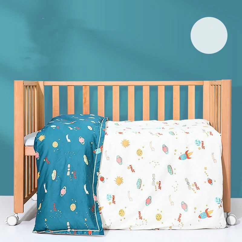 KTX-083283 Pure Cotton Baby Quilts with Polyester Fiber Filling – Winter Warmth for Children Under 6 Years (Various Designs)