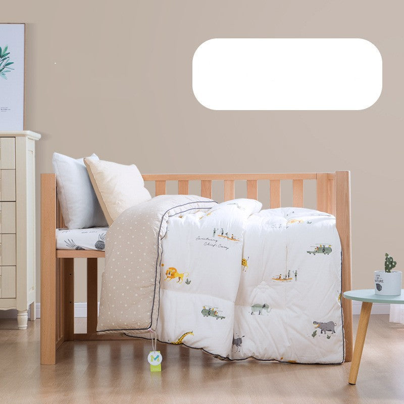 KTX-083283 Pure Cotton Baby Quilts with Polyester Fiber Filling – Winter Warmth for Children Under 6 Years (Various Designs)