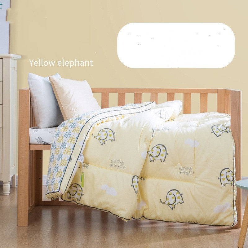 KTX-083283 Pure Cotton Baby Quilts with Polyester Fiber Filling – Winter Warmth for Children Under 6 Years (Various Designs)