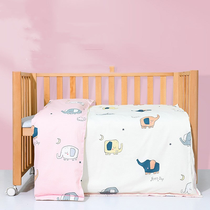 KTX-083283 Pure Cotton Baby Quilts with Polyester Fiber Filling – Winter Warmth for Children Under 6 Years (Various Designs)