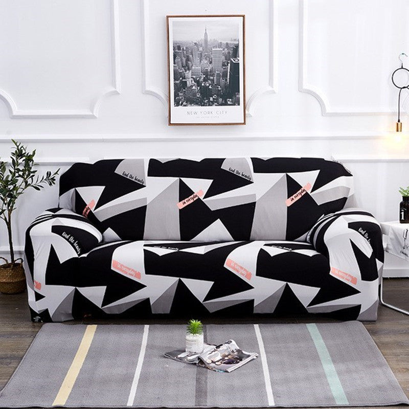 KTX-083347 Stretch Printed Sofa Cover in Various Sizes for Living Room Comfort