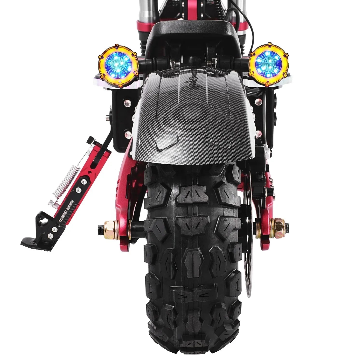 KTX-083795 High Power 6000W Dual Motor Electric Scooter with Bluetooth and Full Suspension, 100-120KM Range, Foldable Design