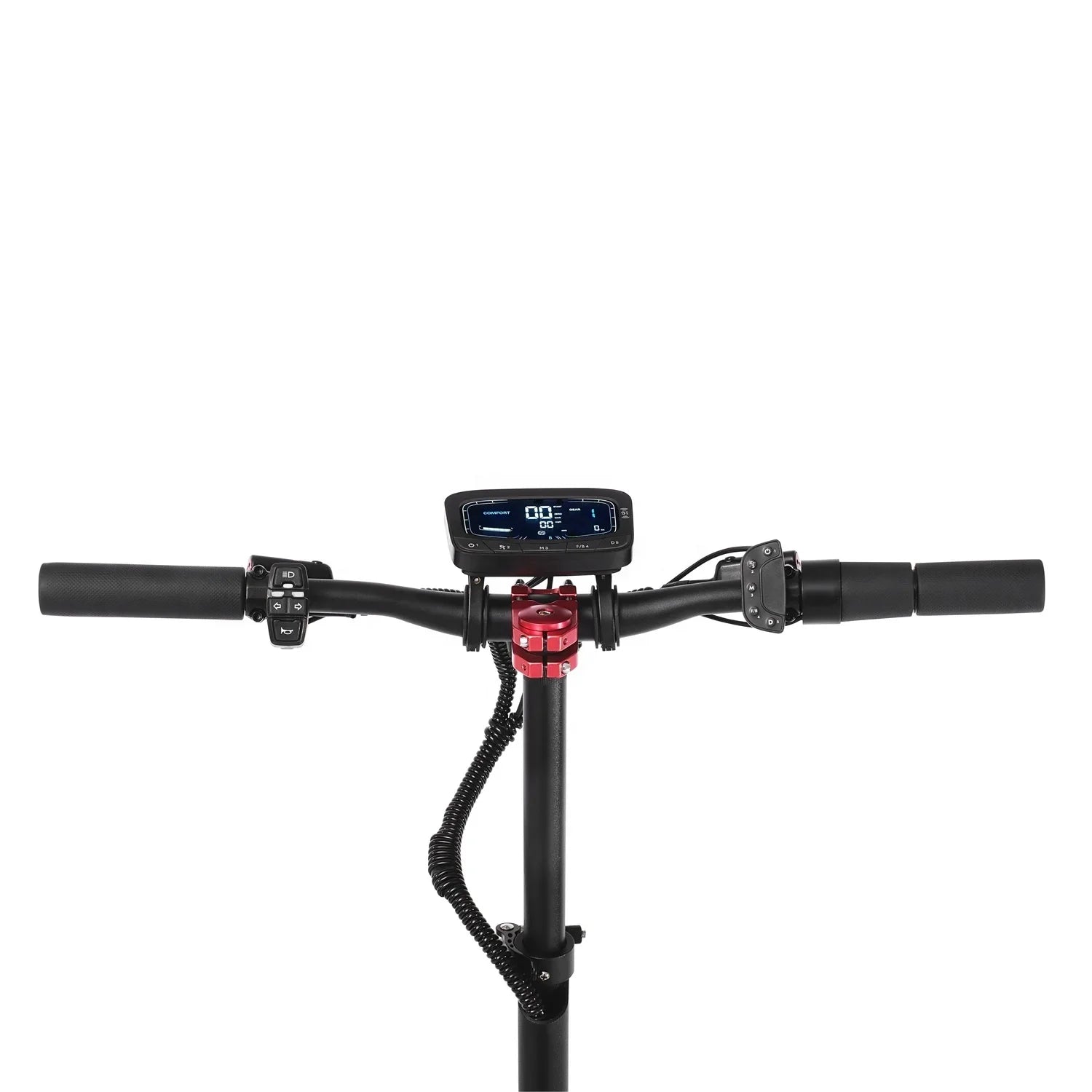 KTX-083795 High Power 6000W Dual Motor Electric Scooter with Bluetooth and Full Suspension, 100-120KM Range, Foldable Design