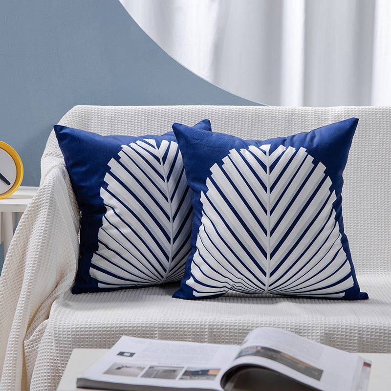 KTX-084755 Flamingo Rich Velvet Pillow with PP Cotton Filling, Nordic Style, 45x45CM