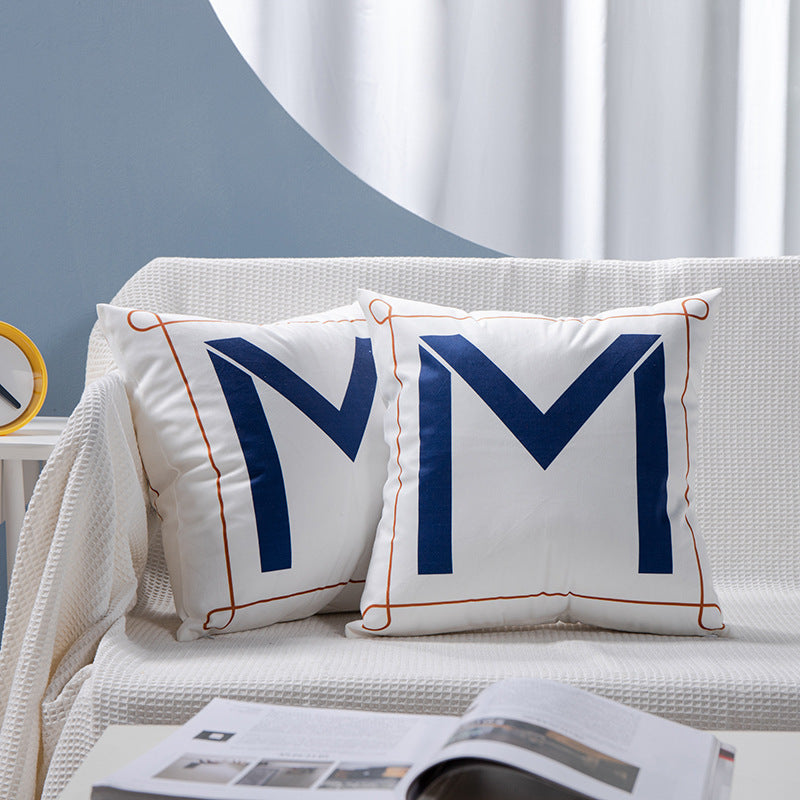 KTX-084755 Flamingo Rich Velvet Pillow with PP Cotton Filling, Nordic Style, 45x45CM