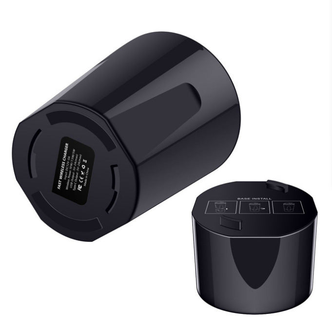 KTX-085651 Wireless Charging Cup Holder for Cars with Micro USB Interface