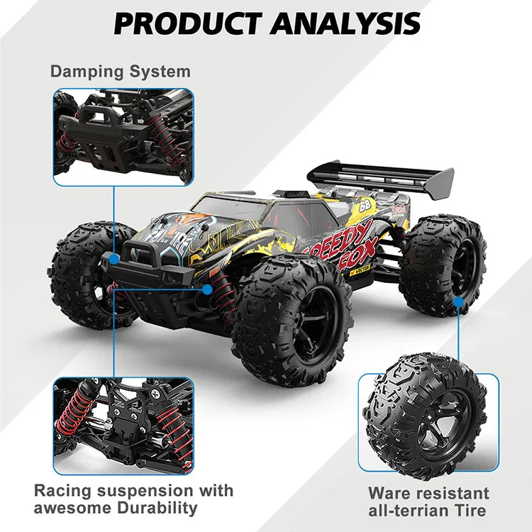 KTX-086419 1:18 Off-Road Remote Control 4x4 Electric Drift Truck for Kids - High Speed Racing Model