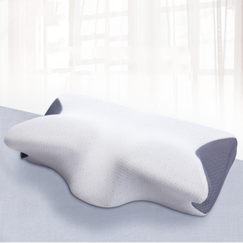 KTX-087059 Butterfly Sleep Memory Pillow with Slow Rebound and Breathable Jacket, 49.5x30x11CM