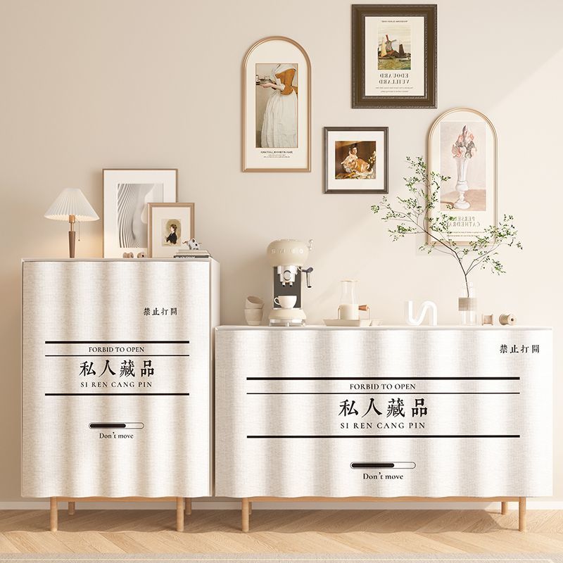 KTX-088595 Punch-Free Kitchen Door Curtain in Flannel – Cartoon Anime Designs, Multiple Sizes Available