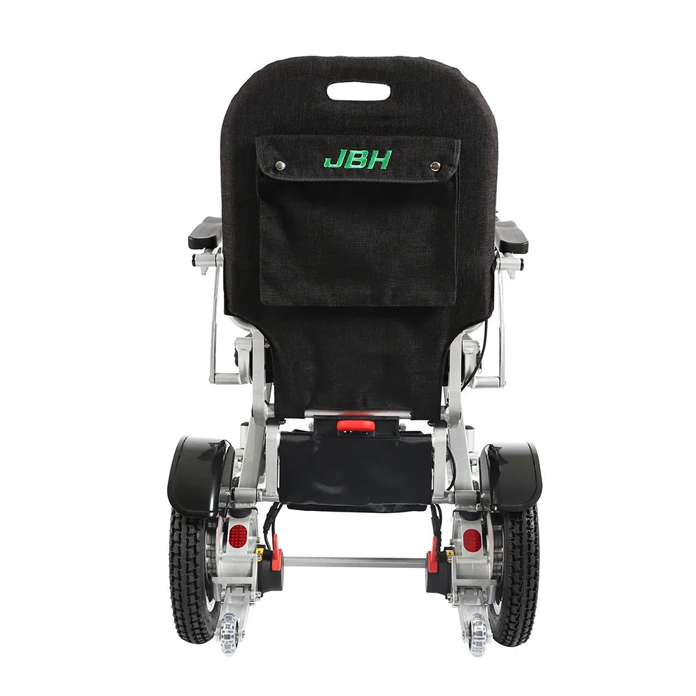 KTX-090067 Folding Electric Wheelchair with 200kg Capacity and 20km Driving Range