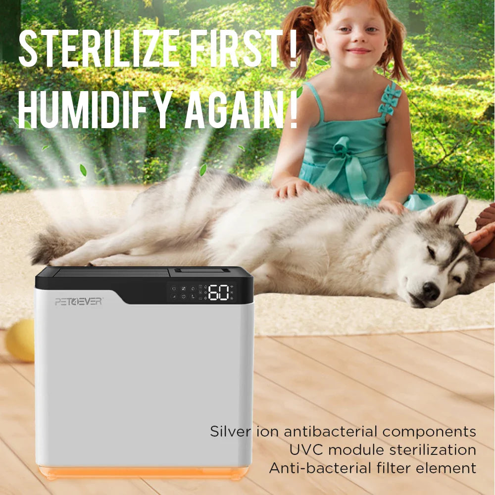 KTX-090451 Smart Pet Grooming Air Purifier and Humidifier for Small Animals