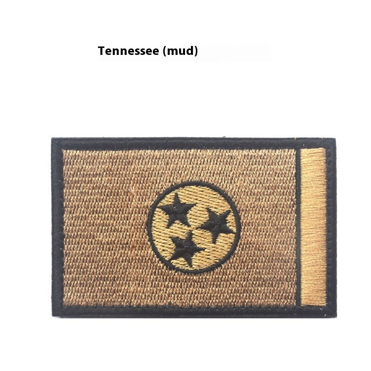 KTX-091027 Double-Sided Velcro Cloth Embroidered Armband - Customizable Labels for Outdoor Sports