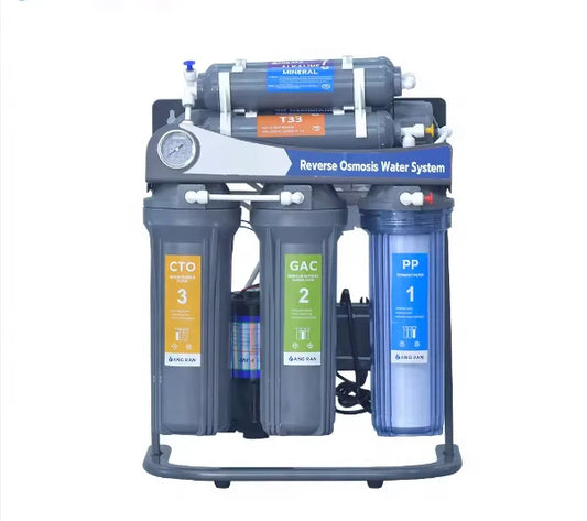 KTX-092691 High Capacity 7-Stage Reverse Osmosis Water Purifier for Household Use