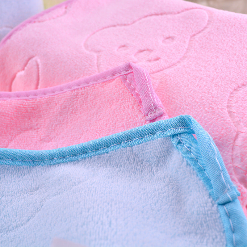 KTX-093075 Hemming Embossed Microfiber Towel - Superfine Fiber, 35x75 cm