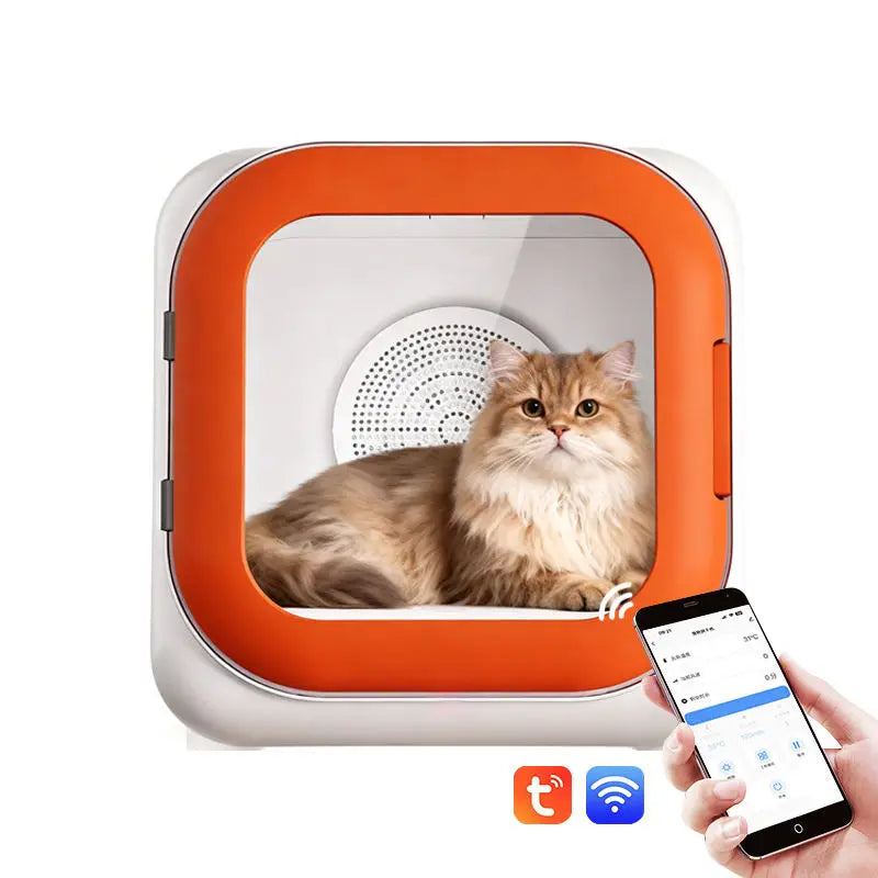 KTX-093907 Eco-Friendly Electric Pet Hair Dryer Box for Dogs and Cats - 7kg ABS Material, Modern Design